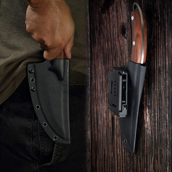 Kiru Hunter — Hammered Boning Knife with Sheath