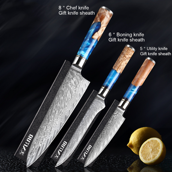 Kiru Butcher's Edge cleaver and chef knife set, image 2