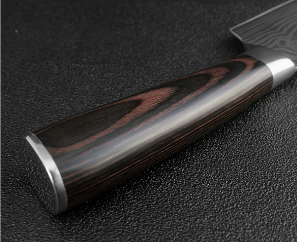 Kiru Pro Series Damascus-pattern chef knife set, image 7